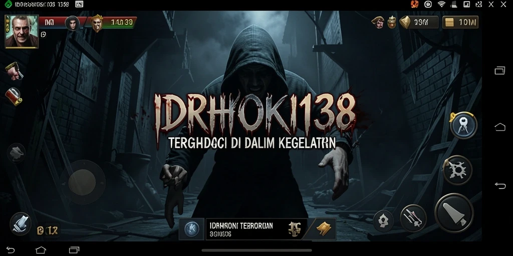 Screenshot gameplay menampilkan suasana mencekam di IDRHOKI138.