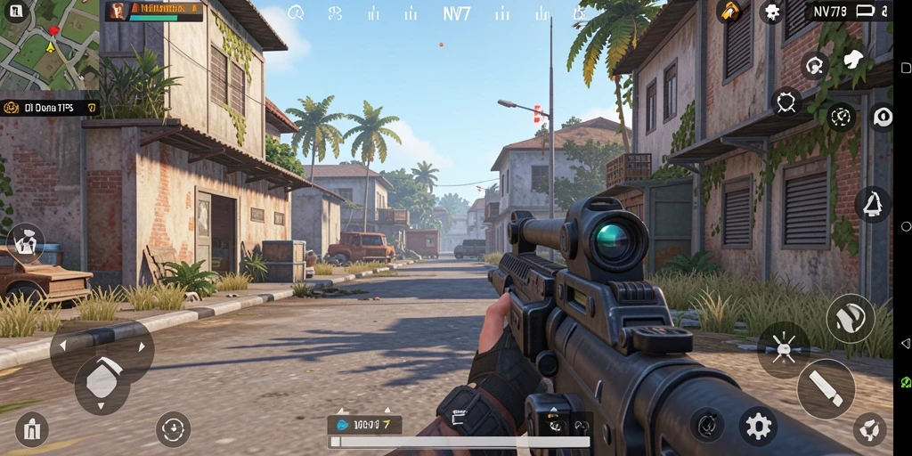 Gameplay seru NV77 dengan grafis menawan dan aksi mendebarkan.