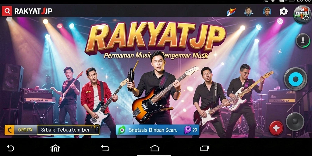 Screenshot RAKYATJP menampilkan gameplay yang menarik dan interaktif.